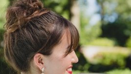 top knot hair style