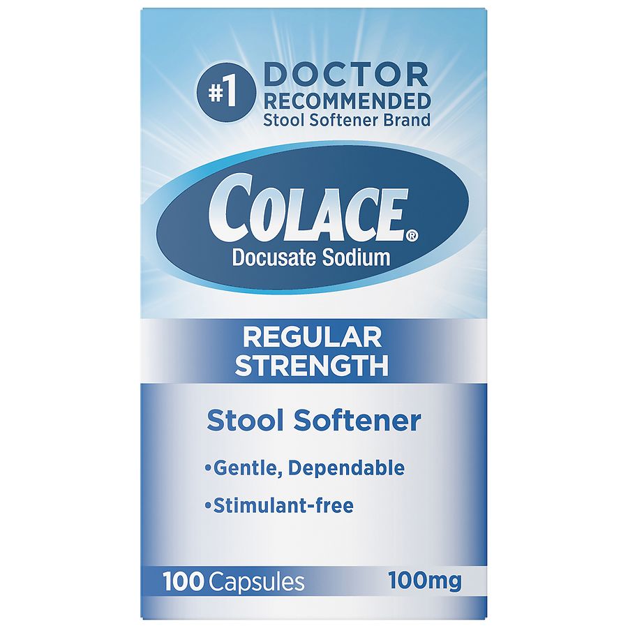 Stool softeners