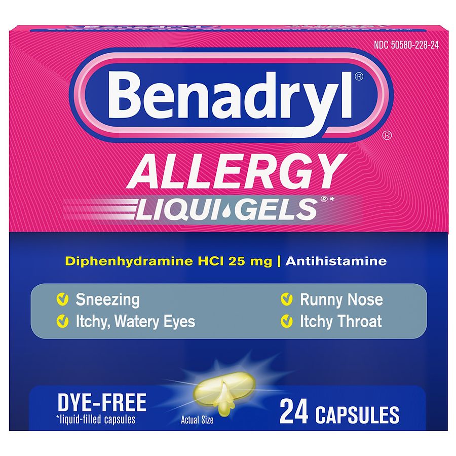 First Generation Oral Antihistamines