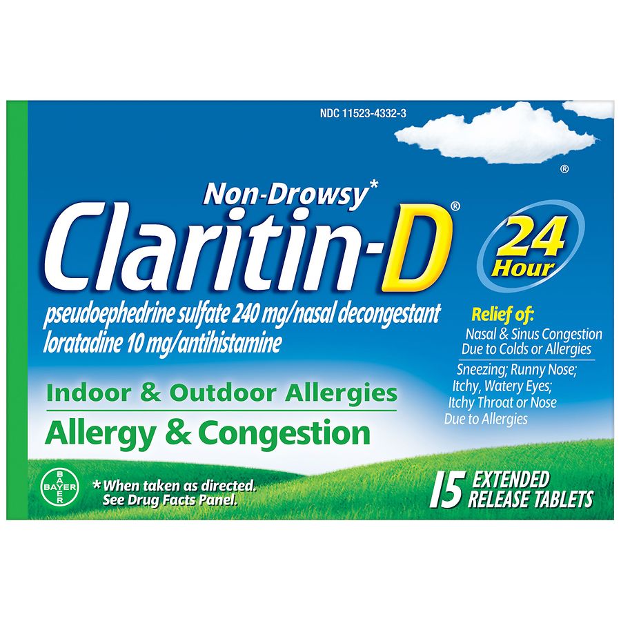 Decongestant Antihistamines