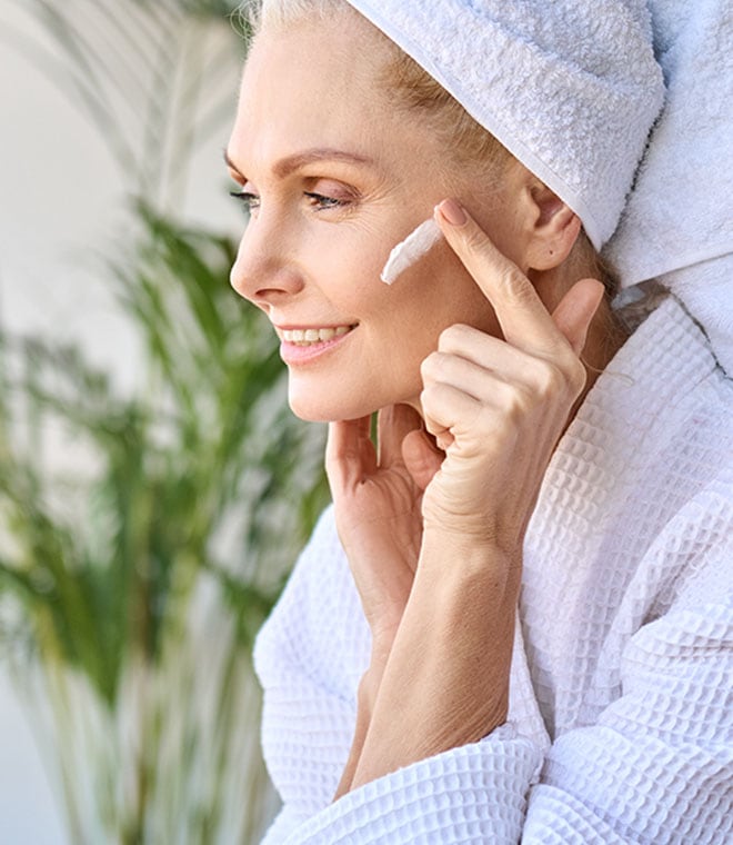Anti aging skin care routine