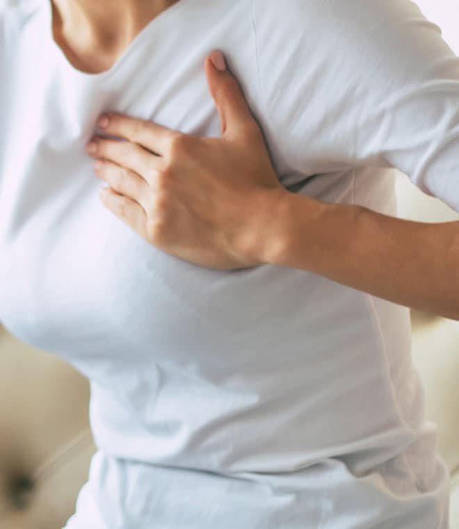 How to reduce breast pain before a period