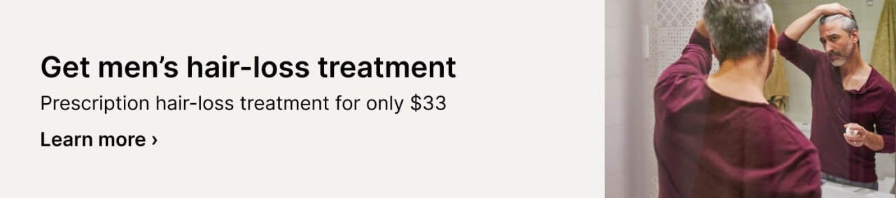 Hair loss start visit