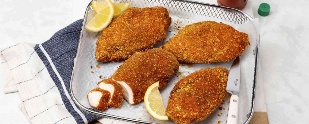 Air fryer buttermilk fried chicken